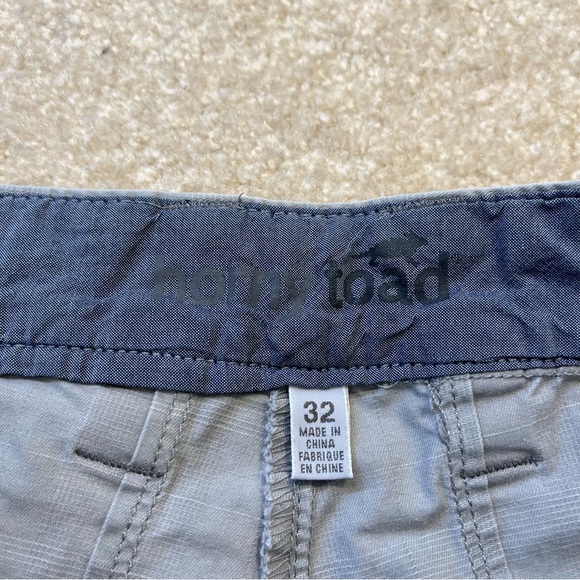 Horny Toad Shorts Mens 32 Gray Cotton Spandex Blend Lightweight Outdoor Casual - Picture 3 of 9